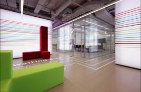 简约时尚风格写字楼室内装修设计图片