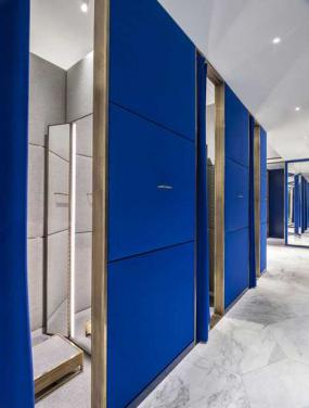 时尚服装店男装陈列装修效果图大全2018图片欣赏