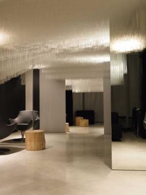 时尚混搭美发店装修风格