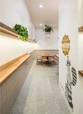 奶茶店装修图片室内设计现代简约风格