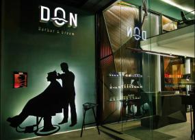 最新美发店内部装修图片大全