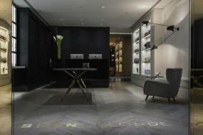 现代风格室内美发店效果图