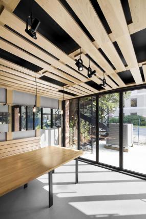 loft风格超市奶茶店装修效果图