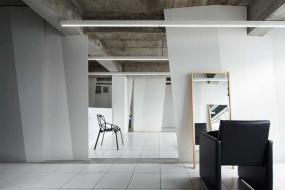 现代简约风格美发店内部装修