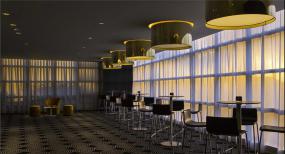 大型酒店复式室内设计效果图片