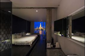 高档酒店室内浴室装修效果图片