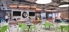 现代简约大型办公室装饰图片大全