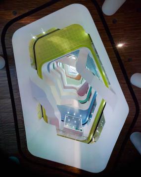 办公室隔断装饰效果图片