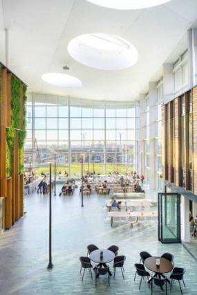 温馨简单办公室隔断装修效果图