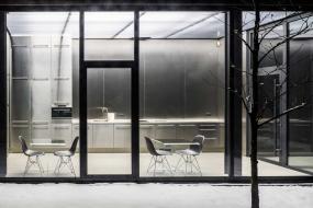 办公室隔断墙装修图片