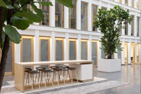 最新办公室会所隔断装修效果图