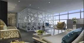 现代酒店简约室内装修设计效果图