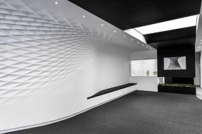 简约风格装修办公室隔断效果图