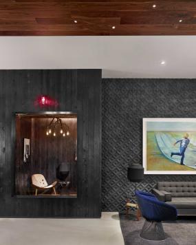 40平办公室隔断装修图