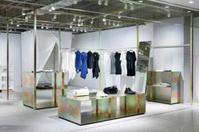 服装店装修风格男服装店面效果图