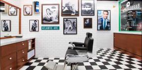 中小型美发店镜子装修效果图片