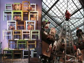 简约地中海风格个性童装店装修图片