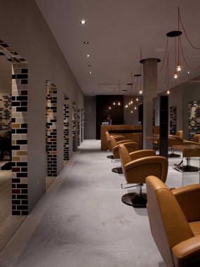 现代风格中小型美发店装修图片