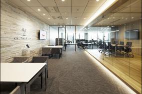 现代简约风格办公室效果图