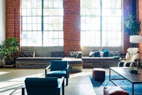 2018现代风格写字楼室内装修效果图