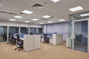 办公室门面天花吊顶装修效果图