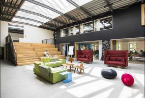 中式办公室吊顶装修效果图