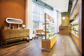 简单高端美美发店室内装修效果图