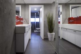 公司男女卫生间装修效果图