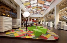 天花吊顶办公室装饰效果图