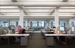 办公室设计室内吊顶装饰效果图片