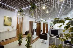 简约创意时尚美发店装修灯