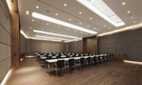 简欧风格会议室办公椅子装修实景图