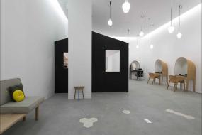 美发店室内简约设计图片欣赏