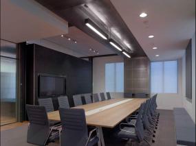 2018清新的会议室室内吊顶效果图