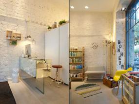 美发店时尚室内装饰效果图片欣赏