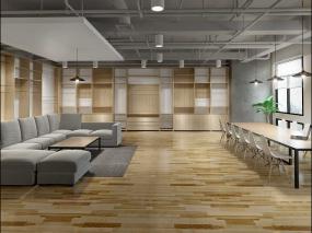 简约会议室装修吊顶效果图