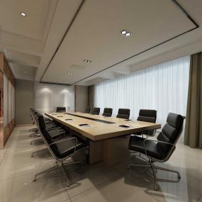 大会议室室内吊顶装修效果图