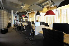 写字楼办公室窗帘设计效果图片欣赏