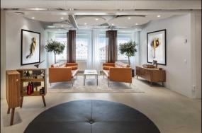 新中式风格办公室窗帘设计图片大全