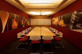 会议室室内手绘吊顶效果图