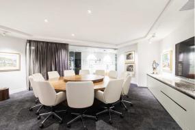 中式风格办公室窗帘装修图片大全