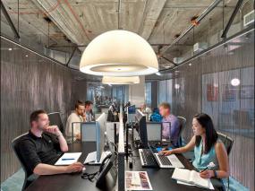 写字楼办公室窗帘设计效果图