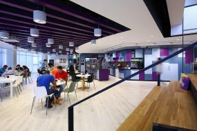 小办公室室内吊灯装修效果图2018图片