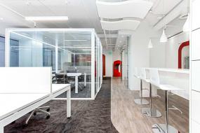 大办公室室内地板砖装修效果图图片