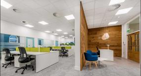 办公室墙面装饰装修效果图片赏析