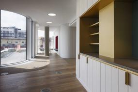 写字楼室内办公室文件柜装修效果图片