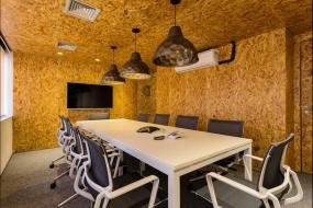 现代专业办公室隔断设计图片