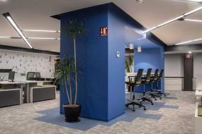 家庭办公室白色墙面装修效果图片大全