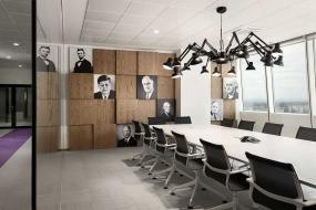 办公室墙面装饰品装修设计效果图片