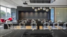 会议室隔断墙装修效果图